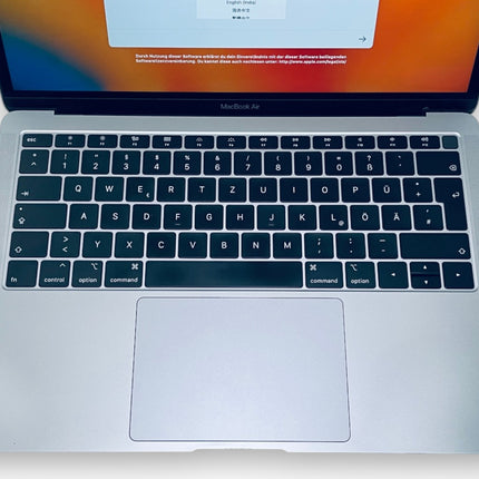 Apple MacBook Air 13 Zoll 2018 1,6GHz i5 8GB RAM 128GB SSD A1932 – Zustand C
