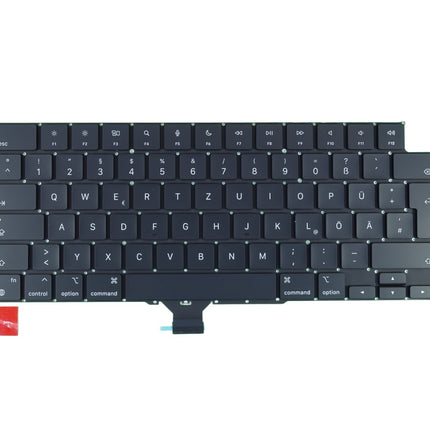 Tastatur / Keyboard DE deutsches Layout QWERTZ für MacBook Pro 14 16 A2485 A2442 A2779 A2780 A2918 A2991 A2992