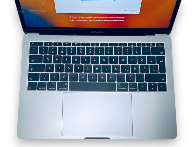 Apple MacBook Pro 13 Zoll 2017 2,3GHz i5 16GB 256GB A1708 Space Grey – Zustand C