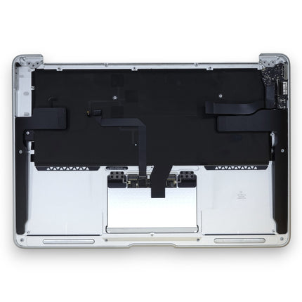 Topcase / Gehäuse DE für MacBook Air 13 A1466 2015 - 2017 Silber - Zustand B