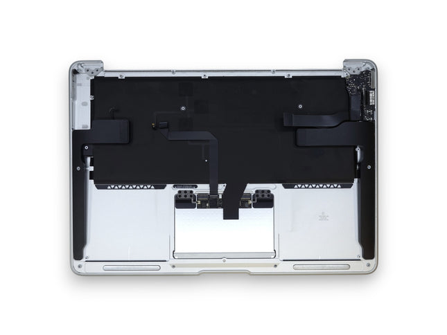 Topcase / Gehäuse DE für MacBook Air 13 A1466 2015 - 2017 Silber - Zustand B