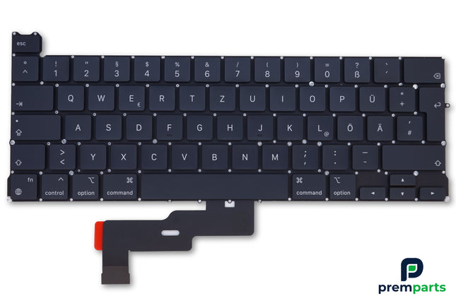 Tastatur / Keyboard DE deutsches Layout QWERTZ für MacBook Pro 13 A2338 2020/22