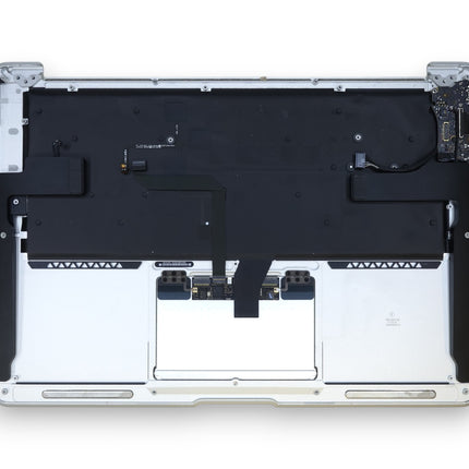 Topcase / Gehäuse DE für MacBook Air 13 A1466 2015 - 2017 Silber - Zustand C