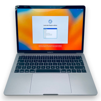 Apple MacBook Pro 13 Zoll 2017 2,3GHz i5 16GB 256GB A1708 Space Grey – Zustand C