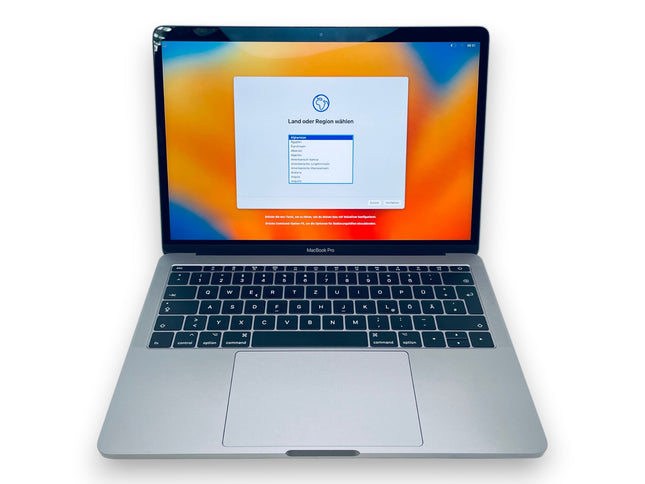 Apple MacBook Pro 13 Zoll 2017 2,3GHz i5 16GB 256GB A1708 Space Grey – Zustand C