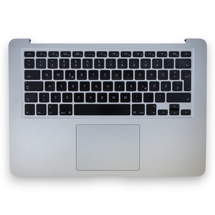Topcase / Gehäuse DE für MacBook Air 13 A1466 2015 - 2017 Silber - Zustand B