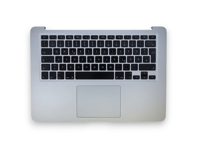 Topcase / Gehäuse DE für MacBook Air 13 A1466 2015 - 2017 Silber - Zustand B