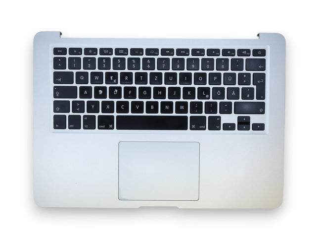 Topcase / Gehäuse DE für MacBook Air 13 A1466 2015 - 2017 Silber - Zustand C